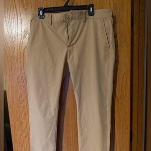 Men’s J Crew Flex pants, tan, size 32x30.